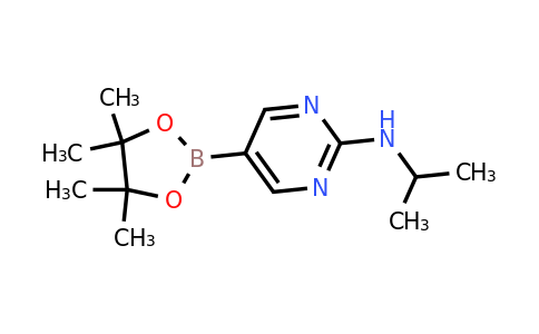 1218791-46-8 | n-Isopropyl-5-(4,4,5,5-tetramethyl-1,3,2-dioxaborolan-2-yl)pyrimidin-2-amine