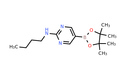 1218791-48-0 | N-Butyl-5-(4,4,5,5-tetramethyl-1,3,2-dioxaborolan-2-yl)-2-pyrimidinamine