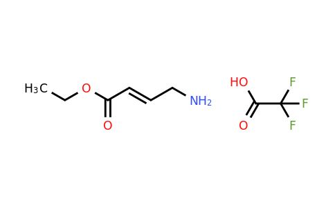 1218810-53-7 | ethyl (2E)-4-aminobut-2-enoate; trifluoroacetic acid