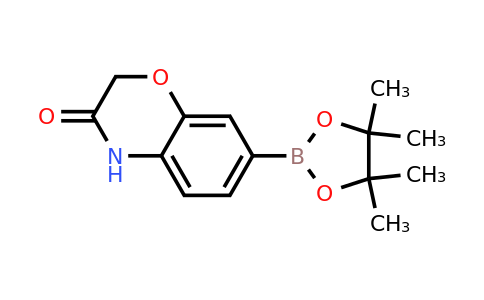 1219130-57-0 | 7-(4,4,5,5-Tetramethyl-1,3,2-dioxaborolan-2-yl)-2H-benzo[b][1,4]oxazin-3(4H)-one