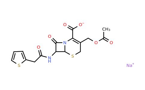1219414-23-9 | Sodium 3-(acetoxymethyl)-8-oxo-7-(2-(thiophen-2-yl)acetamido)-5-thia-1-azabicyclo[4.2.0]oct-2-ene-2-carboxylate
