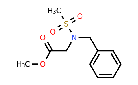 1219549-08-2 | Methyl N-benzyl-N-(methylsulfonyl)glycinate