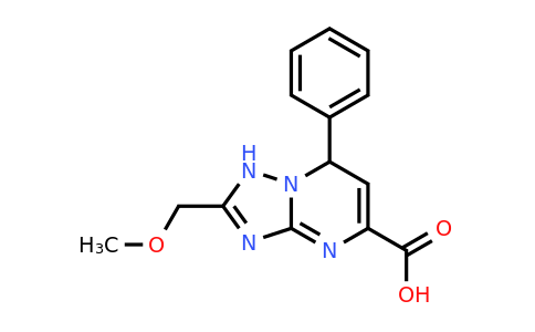 1219552-78-9 | 2-(Methoxymethyl)-7-phenyl-1,7-dihydro-[1,2,4]triazolo[1,5-a]pyrimidine-5-carboxylic acid