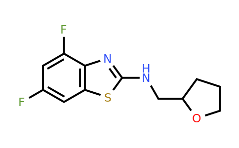 1219914-77-8 | 4,6-Difluoro-N-((tetrahydrofuran-2-yl)methyl)benzo[d]thiazol-2-amine