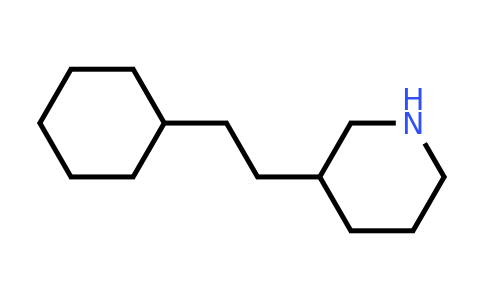3-(2-Cyclohexylethyl)piperidine
