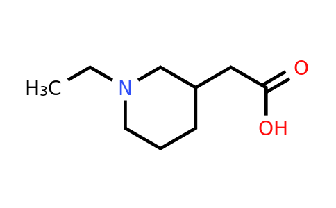 2-(1-ethylpiperidin-3-yl)acetic acid