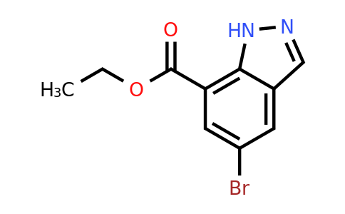 1220039-34-8 | 5-Bromo-1H-indazole-7-carboxylic acid ethyl ester