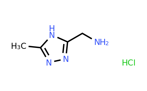 1220039-82-6 | (5-Methyl-4H-1,2,4-triazol-3-yl)methanamine hydrochloride