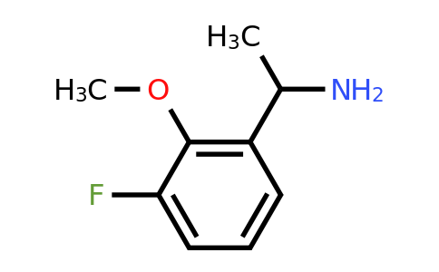 1-(3-Fluoro-2-methoxyphenyl)ethan-1-amine