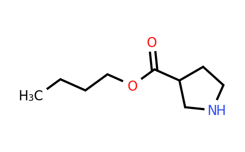 122079-54-3 | Butyl pyrrolidine-3-carboxylate