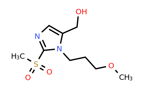 1221341-10-1 | [2-Methanesulfonyl-1-(3-methoxypropyl)-1h-imidazol-5-yl]methanol
