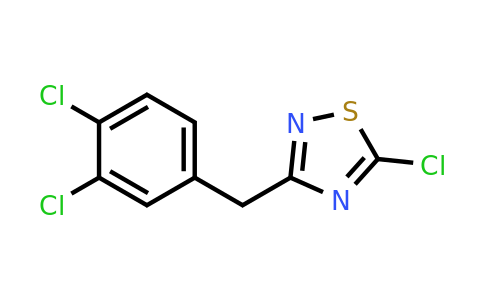 1221341-22-5 | 5-Chloro-3-[(3,4-dichlorophenyl)methyl]-1,2,4-thiadiazole