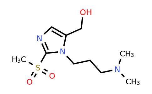 1221341-54-3 | {1-[3-(Dimethylamino)propyl]-2-methanesulfonyl-1h-imidazol-5-yl}methanol