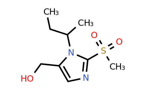 [1-(Butan-2-yl)-2-methanesulfonyl-1h-imidazol-5-yl]methanol