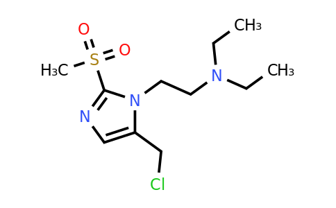 1221342-20-6 | {2-[5-(Chloromethyl)-2-methanesulfonyl-1h-imidazol-1-yl]ethyl}diethylamine