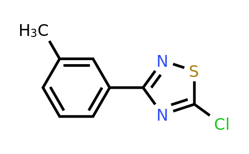 1221342-38-6 | 5-Chloro-3-(3-methylphenyl)-1,2,4-thiadiazole