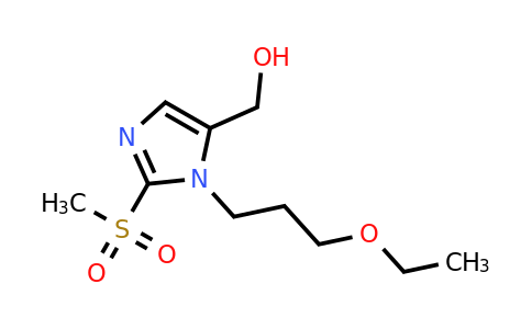 1221342-60-4 | [1-(3-Ethoxypropyl)-2-methanesulfonyl-1h-imidazol-5-yl]methanol