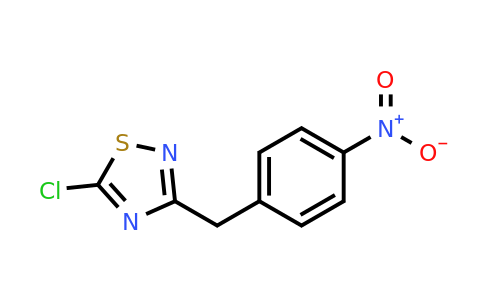1221342-62-6 | 5-Chloro-3-[(4-nitrophenyl)methyl]-1,2,4-thiadiazole