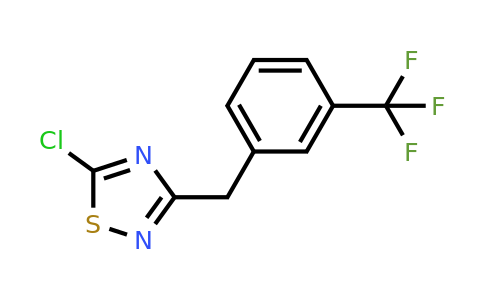 1221346-00-4 | 5-Chloro-3-{[3-(trifluoromethyl)phenyl]methyl}-1,2,4-thiadiazole