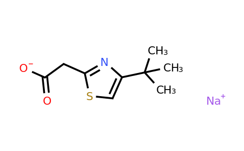 1221722-48-0 | Sodium 2-(4-tert-butyl-1,3-thiazol-2-yl)acetate