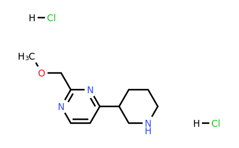 1221723-30-3 | 2-(Methoxymethyl)-4-(piperidin-3-yl)pyrimidine dihydrochloride