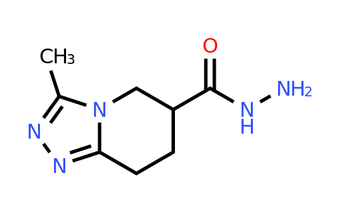 1221723-46-1 | 3-Methyl-5h,6h,7h,8h-[1,2,4]triazolo[4,3-a]pyridine-6-carbohydrazide