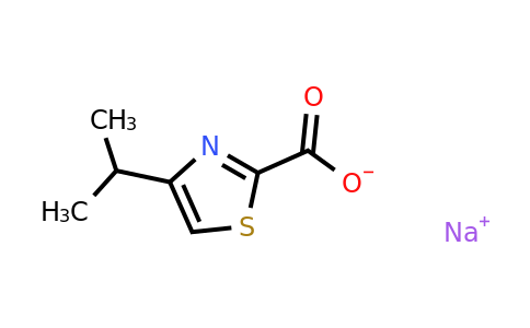 1221724-81-7 | Sodium 4-(propan-2-yl)-1,3-thiazole-2-carboxylate