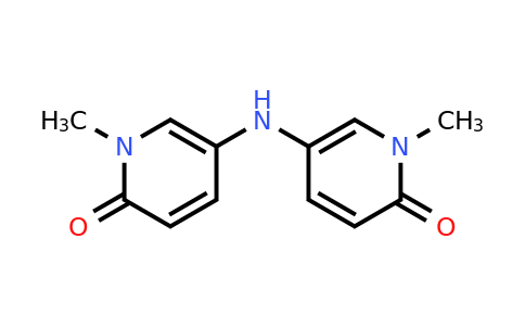 1-Methyl-5-[(1-methyl-6-oxo-1,6-dihydropyridin-3-yl)amino]-1,2-dihydropyridin-2-one