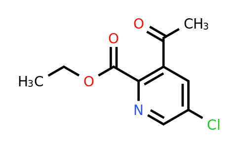 1221791-87-2 | Ethyl 3-acetyl-5-chloropicolinate