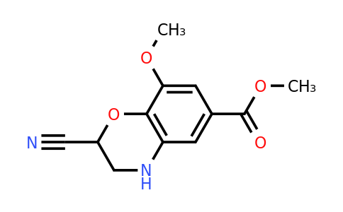 1221792-69-3 | Methyl 2-cyano-8-methoxy-3,4-dihydro-2H-benzo[b][1,4]oxazine-6-carboxylate