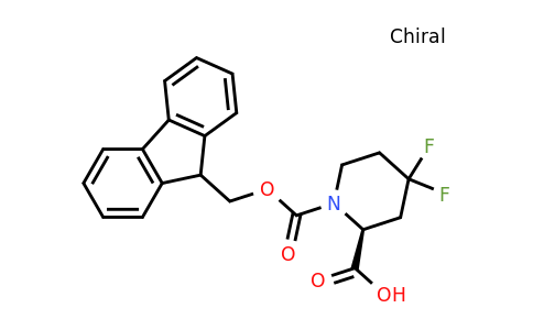 (S)-1-(((9H-Fluoren-9-yl)methoxy)carbonyl)-4,4-difluoropiperidine-2-carboxylic acid
