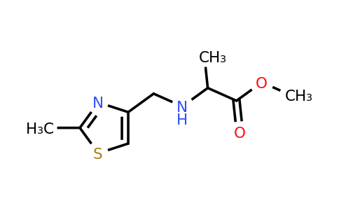 Methyl ((2-methylthiazol-4-yl)methyl)alaninate