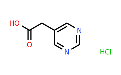 1222199-29-2 | 2-(Pyrimidin-5-yl)acetic acid hydrochloride