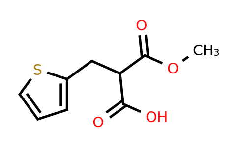 122308-24-1 | 3-Methoxy-3-oxo-2-(thiophen-2-ylmethyl)propanoic acid