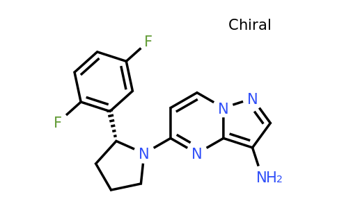 1223404-88-3 | (R)-5-(2-(2,5-Difluorophenyl)pyrrolidin-1-yl)pyrazolo[1,5-a]pyrimidin-3-amine