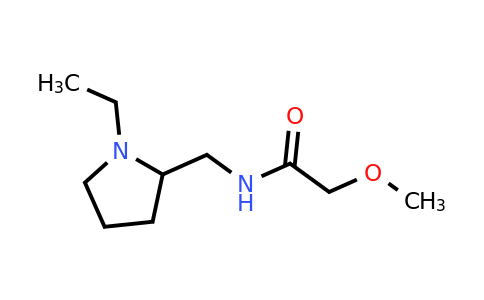 n-((1-Ethylpyrrolidin-2-yl)methyl)-2-methoxyacetamide
