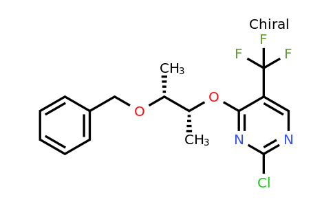 1223498-50-7 | 4-[(1R,2R)-2-Benzyloxy-1-methyl-propoxy]-2-chloro-5-(trifluoromethyl)pyrimidine