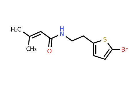 1223743-13-2 | n-(2-(5-Bromothiophen-2-yl)ethyl)-3-methylbut-2-enamide