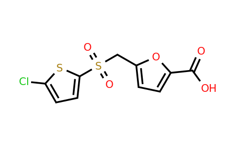 1223887-65-7 | 5-(((5-Chlorothiophen-2-yl)sulfonyl)methyl)furan-2-carboxylic acid