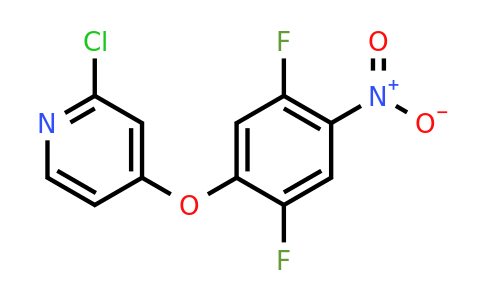 1225278-64-7 | 2-Chloro-4-(2,5-difluoro-4-nitrophenoxy)pyridine