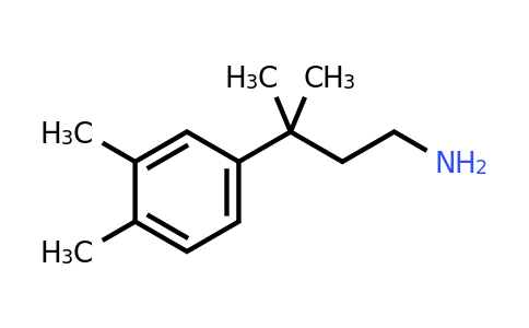 1225522-42-8 | 3-(3,4-Dimethylphenyl)-3-methylbutan-1-amine