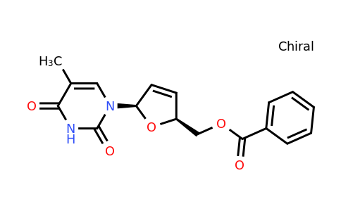 122567-97-9 | ((2S,5R)-5-(5-Methyl-2,4-dioxo-3,4-dihydropyrimidin-1(2H)-yl)-2,5-dihydrofuran-2-yl)methyl benzoate