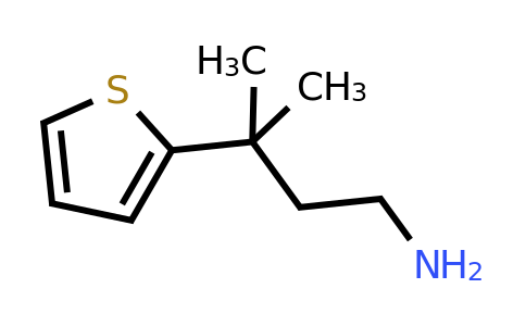 1226216-37-0 | 3-Methyl-3-(thiophen-2-yl)butan-1-amine