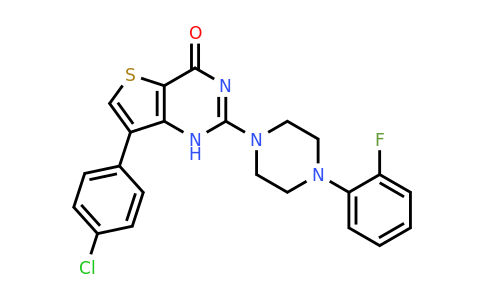 1226430-85-8 | 7-(4-Chlorophenyl)-2-(4-(2-fluorophenyl)piperazin-1-yl)thieno[3,2-d]pyrimidin-4(1H)-one