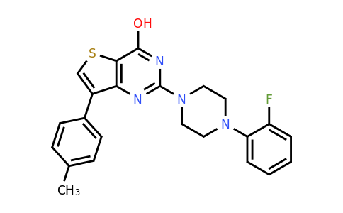 1226443-17-9 | 2-(4-(2-Fluorophenyl)piperazin-1-yl)-7-(p-tolyl)thieno[3,2-d]pyrimidin-4-ol