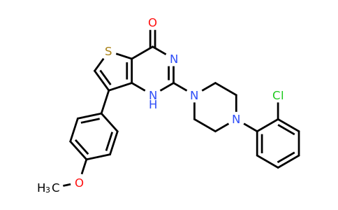 1226458-51-0 | 2-(4-(2-Chlorophenyl)piperazin-1-yl)-7-(4-methoxyphenyl)thieno[3,2-d]pyrimidin-4(1H)-one