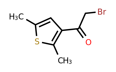 122654-17-5 | 2-Bromo-1-(2,5-dimethylthiophen-3-yl)ethan-1-one