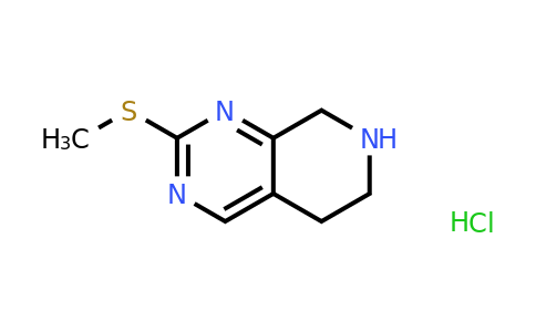 1226776-81-3 | 2-(Methylthio)-5,6,7,8-tetrahydropyrido[3,4-d]pyrimidine hydrochloride