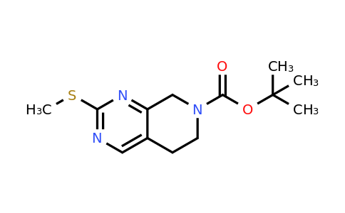 1226776-86-8 | tert-Butyl 2-(methylthio)-5,8-dihydropyrido[3,4-d]pyrimidine-7(6H)-carboxylate