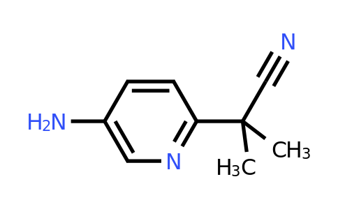 1226776-95-9 | 2-(5-Aminopyridin-2-yl)-2-methylpropanenitrile